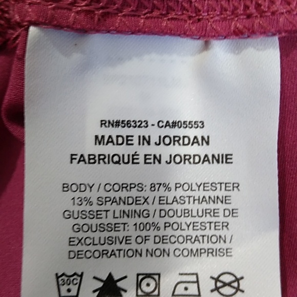 New Nike Yoga Training Pants Medium High Rise 7/8 Length - Picture 14 of 15